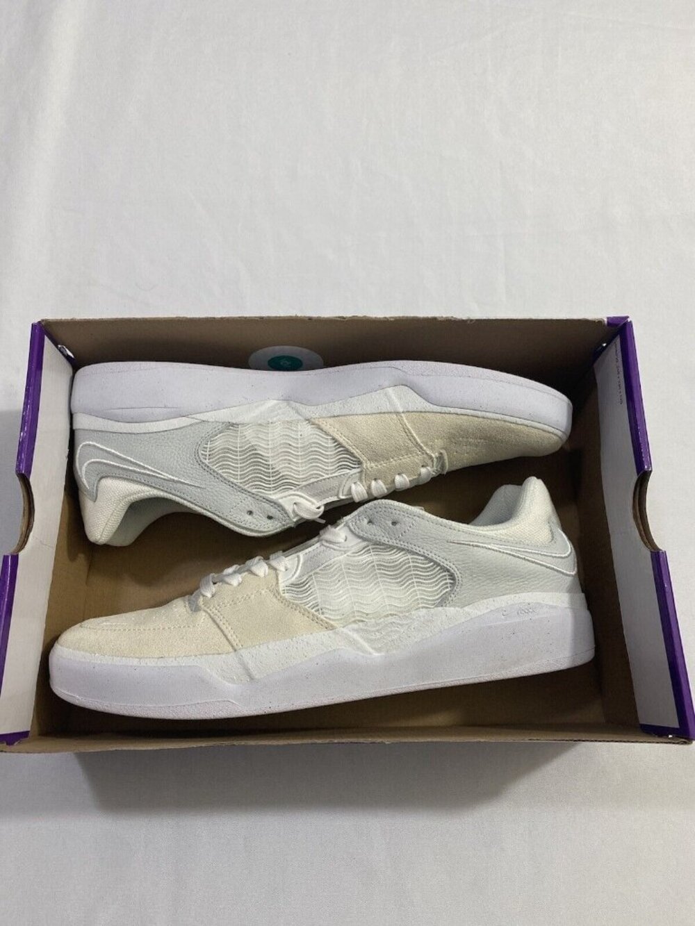 New Mens Size 13 White Nike SB Ishod PRM Skateboarding Shoes DQ4558 111
